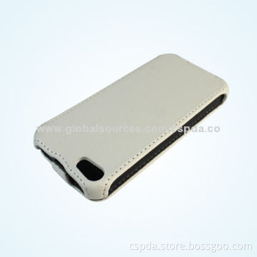 Fast Deadline PU Leather Flip Mobile Phone Cases for iPhone 5, OEM and ODM Orders Welcomed